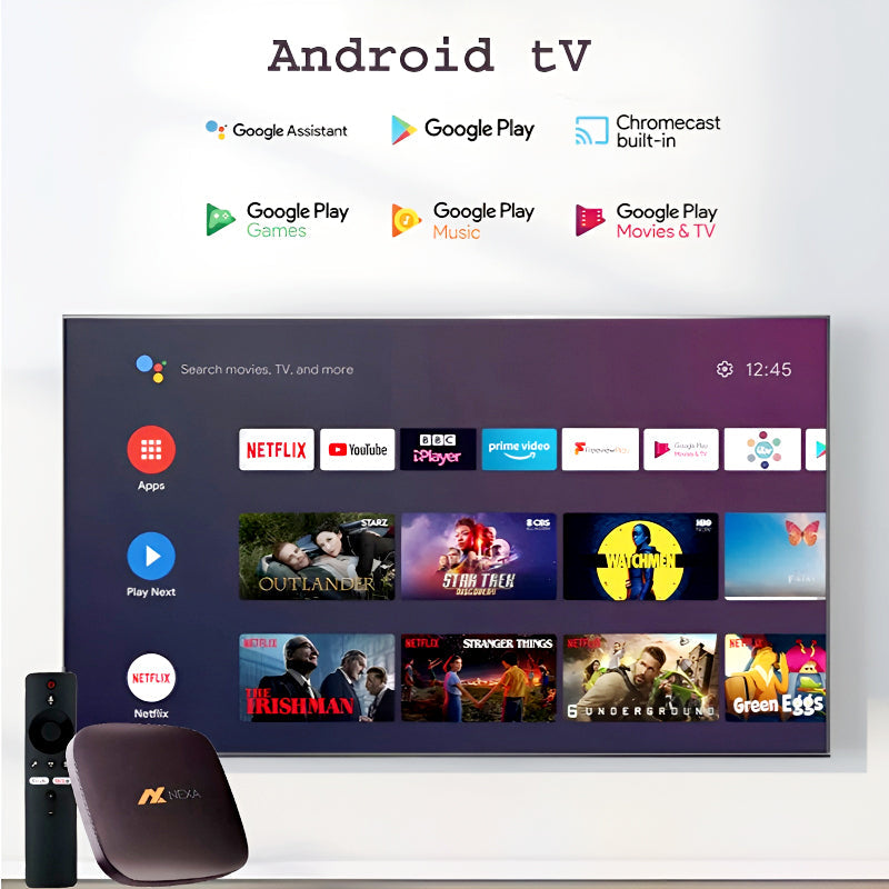 Nexa NX1000 8K Ultra HD Android TV Box with Android 15.1