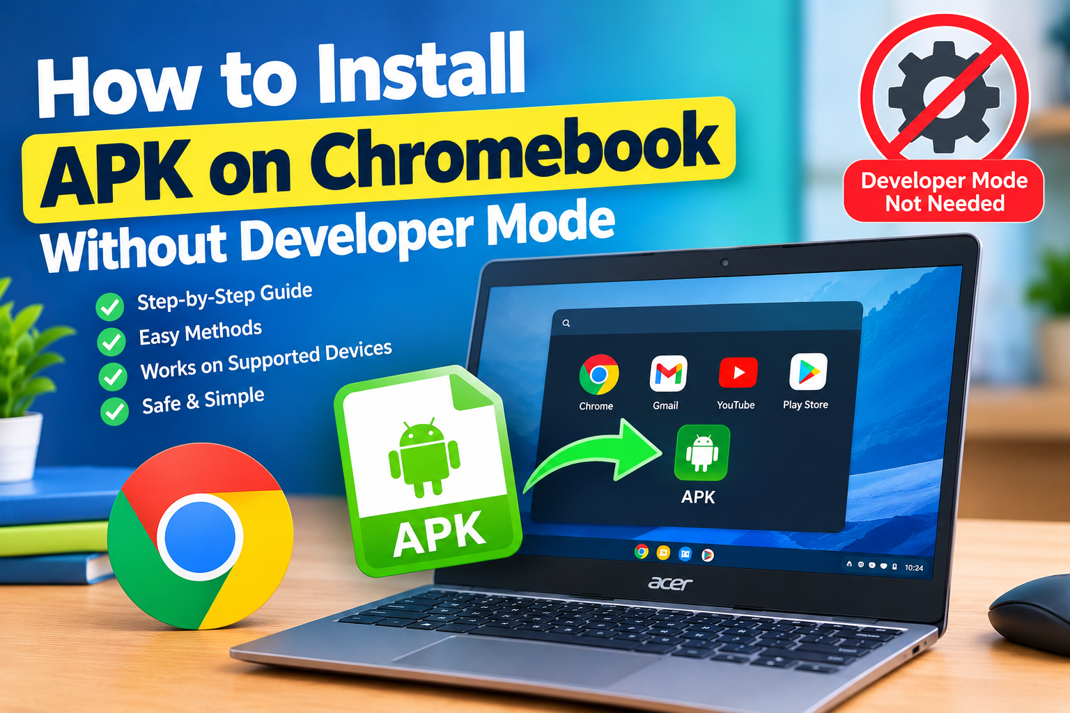 How to Install APK on Chromebook Without Developer Mode